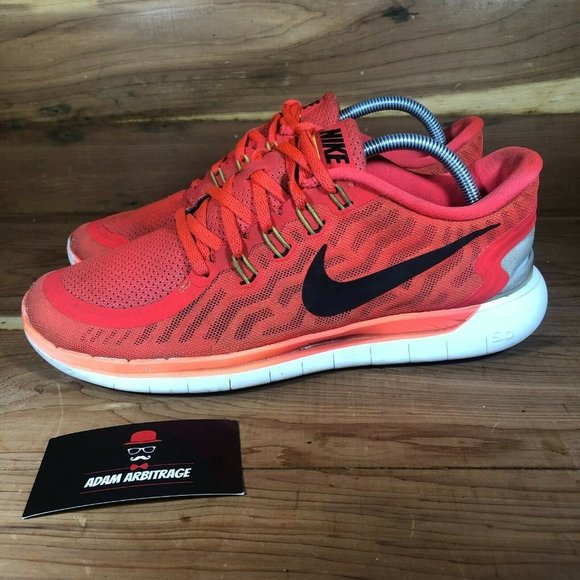 Nike Free 5.0 Mens Pink Running Shoes Size 10.5 - Picture 3 of 8